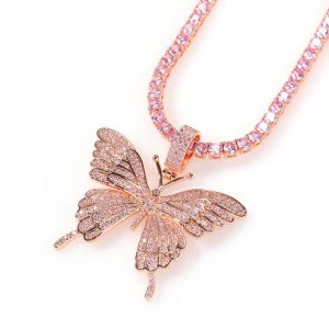 Butterfly zircon chain