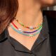 Color Necklace Multilayer Clavicle Chain