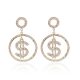 Dollar Diamond stud earrings