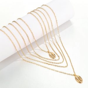 Multi Layers Shell Necklace