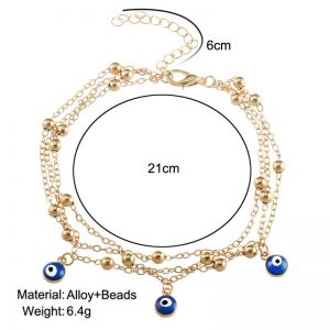 Multi-layer chain anklet