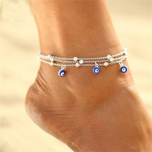 Multi-layer chain anklet