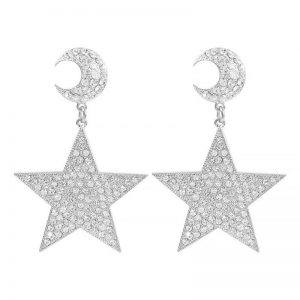 Star Jewelry Gold Earrings Personality Earrings 