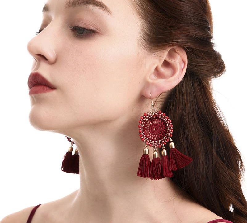 Tassel earring jewelry