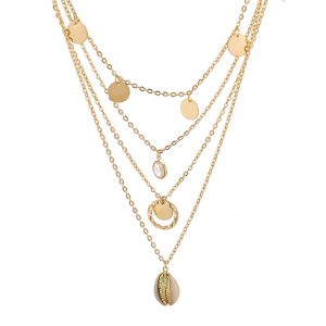 Three Layers Shell Necklaces