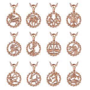 Zodiac Sign Pendant Chain