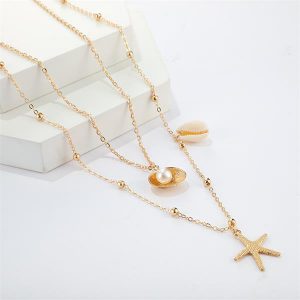 clavicle multi-layer necklace