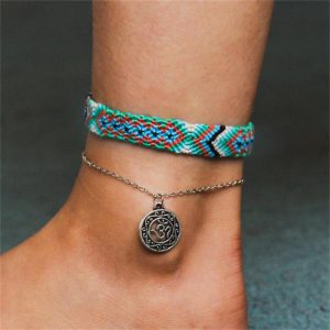 colorful handmade anklet bracelet