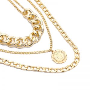 Cuban Chain Layered Necklace