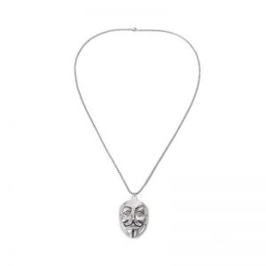 Mask cutout necklace