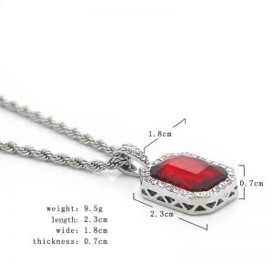 Mini diamond pendant