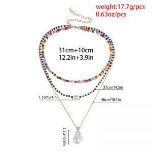 Pearl Rice Pearl Clavicle Necklace