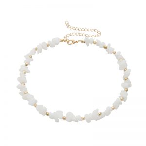 Rice bead clavicular choker