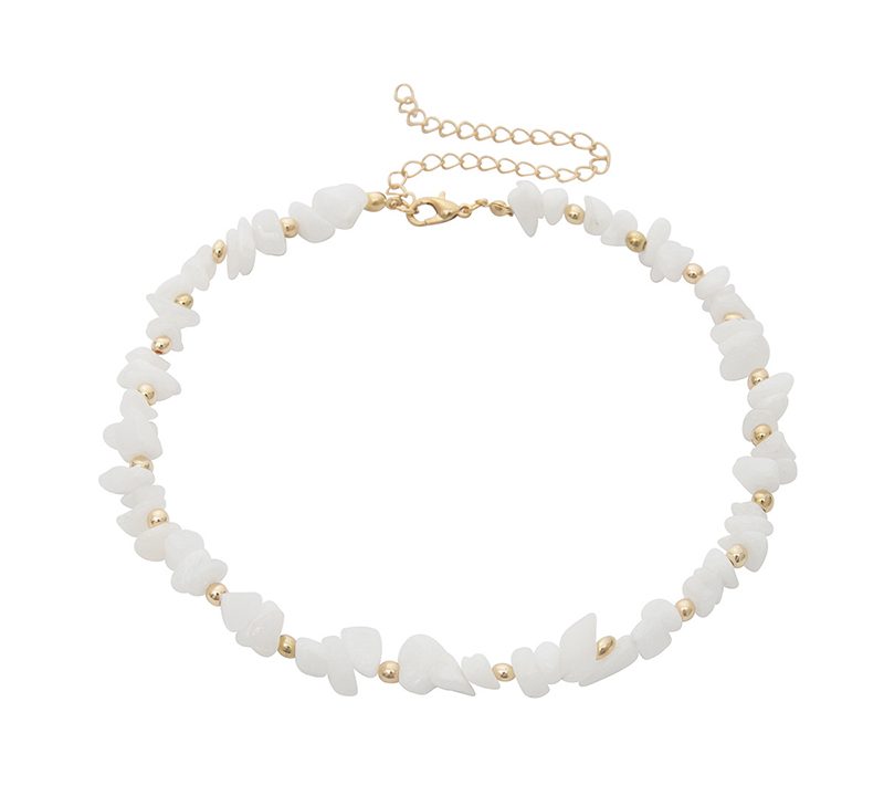 Rice bead clavicular choker