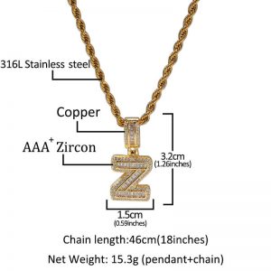 Rock sugar zircon English alphabet