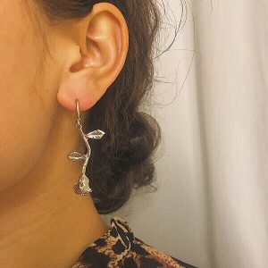 Rose Ear Clip