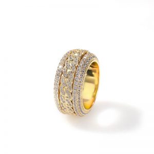 Rotatable Cuban ring