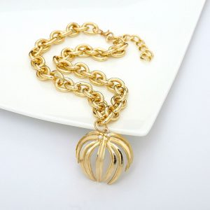 Vintage gothic chain gold chain