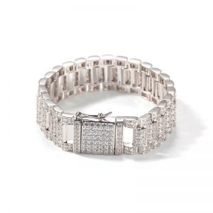 Zircon Watch Bracelet