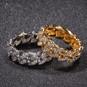 zircon electroplated real gold ring