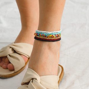 Bohemian Anklet Bohemian Rice Bead Anklet