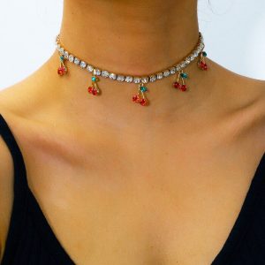 Cherry necklace pendant