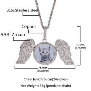 Couple necklace DIY Memorial Necklace