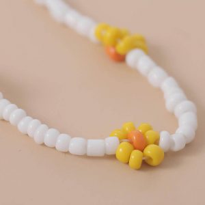 Daisy Bracelet Rice Bead Bracelet