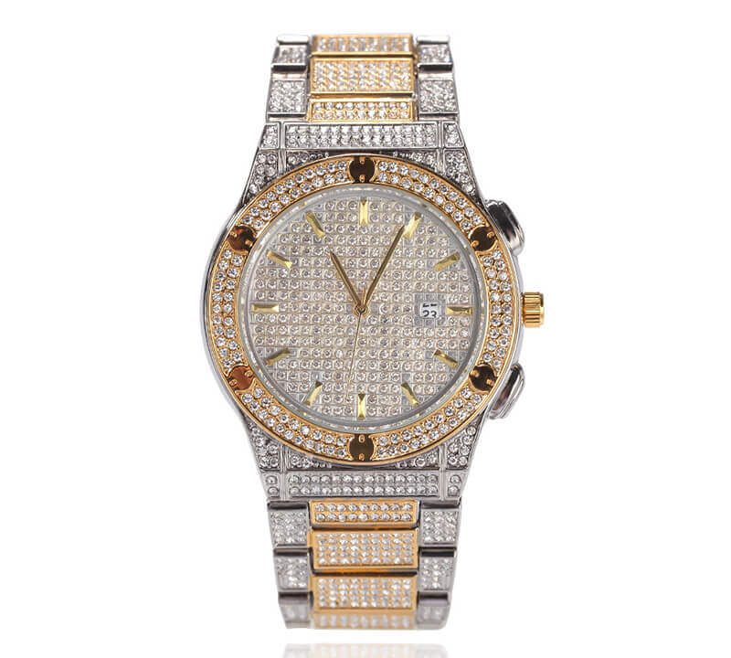 Diamond mens watch