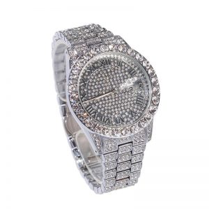 Full diamond watch waterproof quartz watch