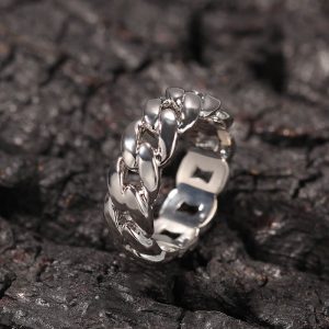 Hip hop couple ring