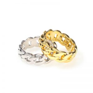 Hip hop couple ring