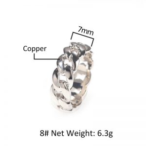 Hip hop couple ring