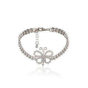 Hollow butterfly necklace Clavicle chain