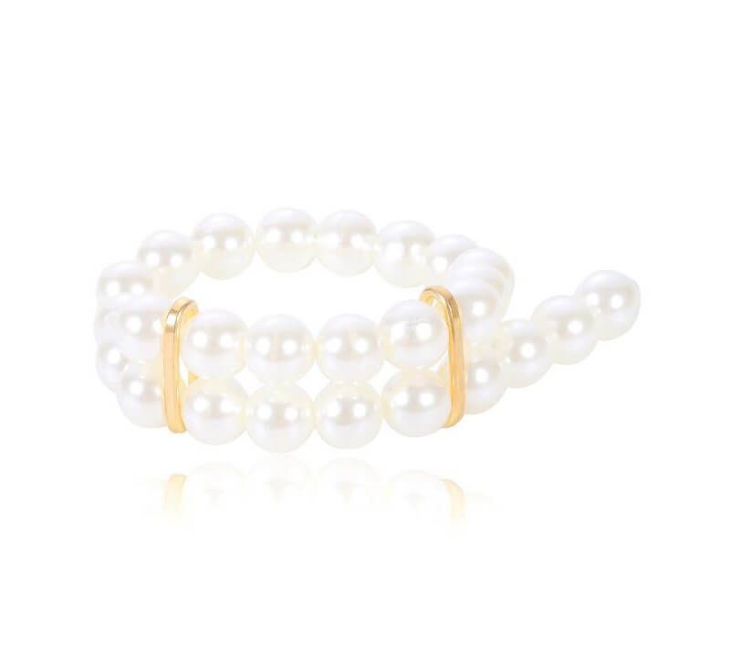 Imitation pearl multi-layer bracelet