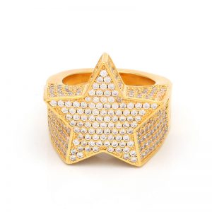 Mens Star Ring