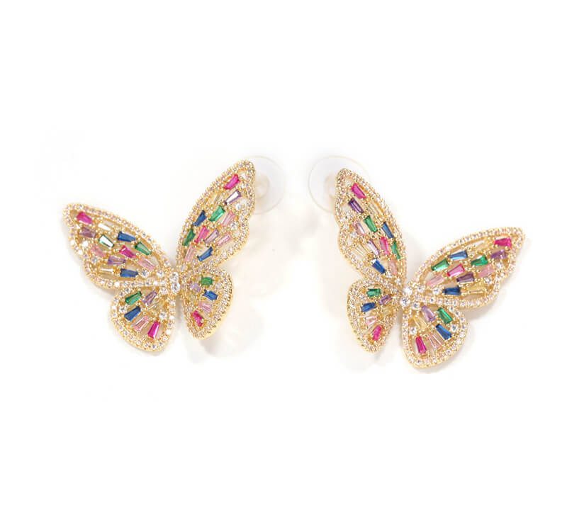 Niche design multicolor earrings