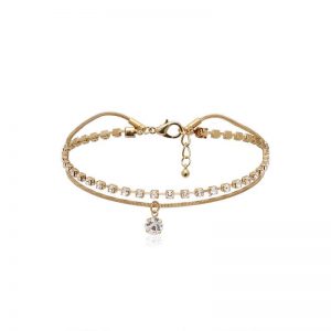 Pendant Anklet Zircon Tassel Pendant Anklet