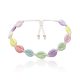 colorful shell necklace