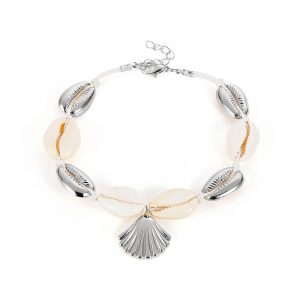 seashell anklet Shell beach anklet