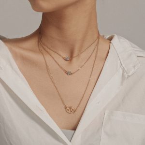 Petite star micro-set necklace