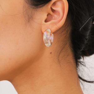 Acrylic earrings women