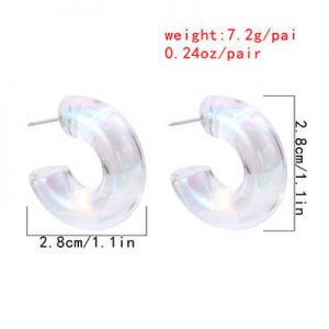 Acrylic earrings women