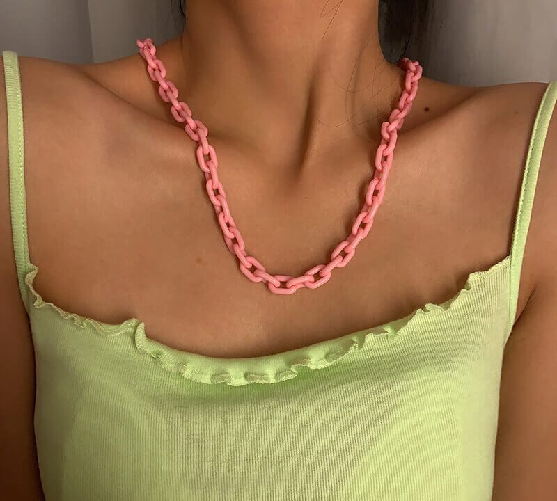 Acrylic necklace