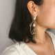 Asymmetric earrings