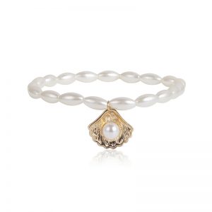 Beach multi-layer creative shell anklet