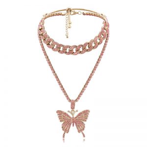 Big butterfly necklace