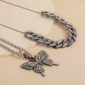 Big butterfly necklace