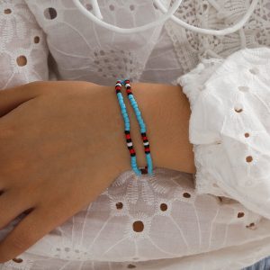 Boho beaded bracelet