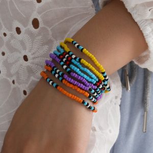 Boho beaded bracelet